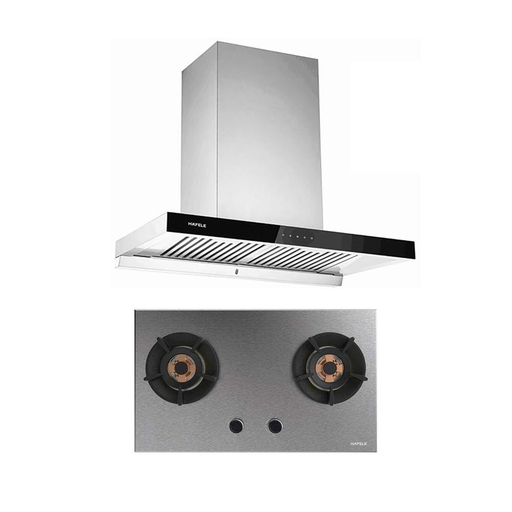 เตาฝัง+เครื่องดูดควัน HAFELE IRENE+IRON 495.07.365