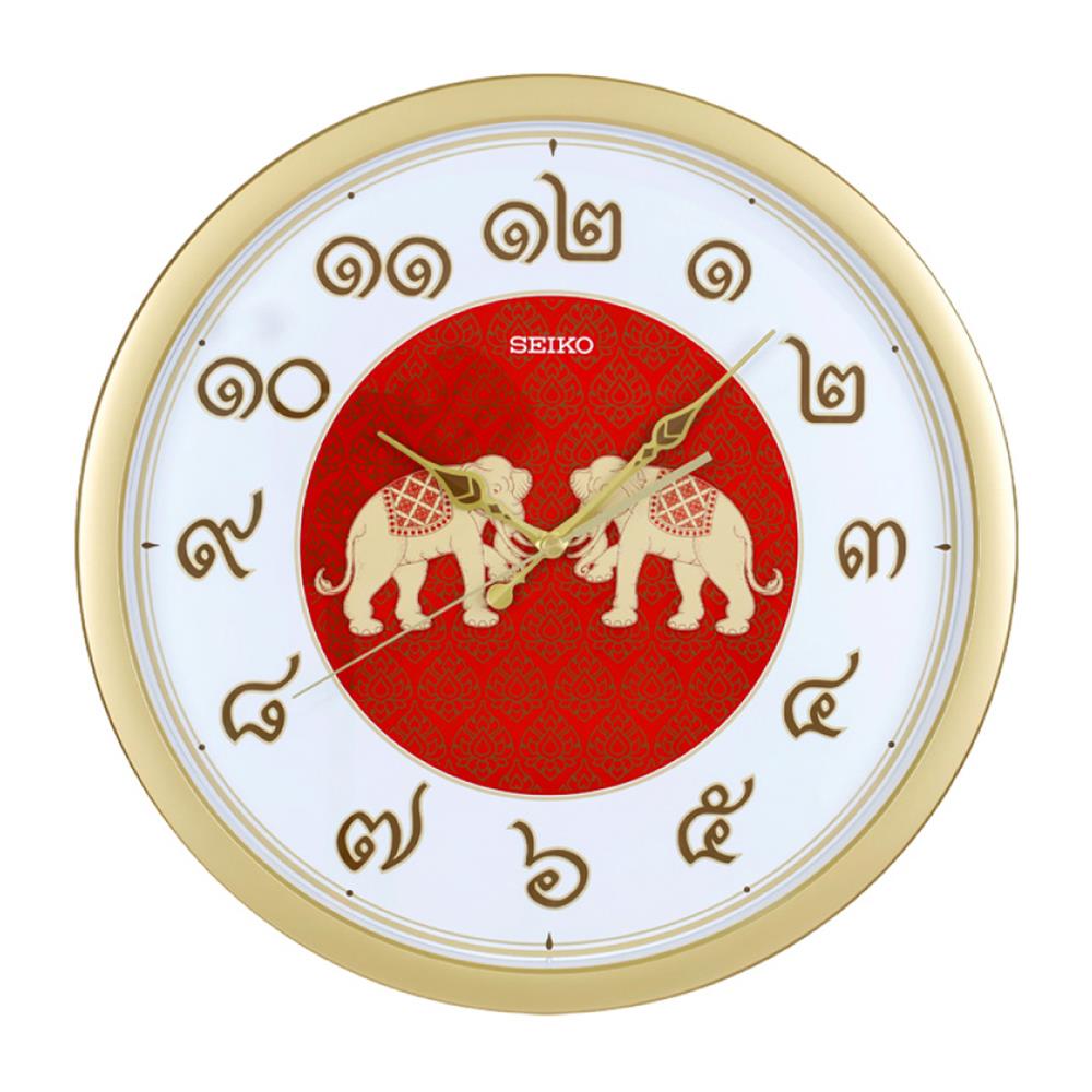 นาฬิกาแขวน SEIKO CLOCKS PGA020G 14.21 นิ้ว สีทอง