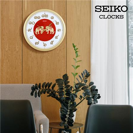 นาฬิกาแขวน SEIKO CLOCKS PGA020G 14.21 นิ้ว สีทอง_1