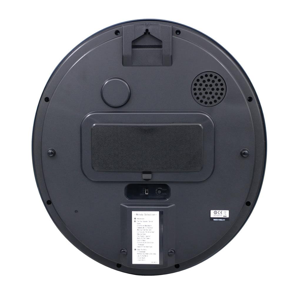 นาฬิกาแขวน SEIKO CLOCKS MELODY QXM379S 17.4X15.9 นิ้ว สีเทา