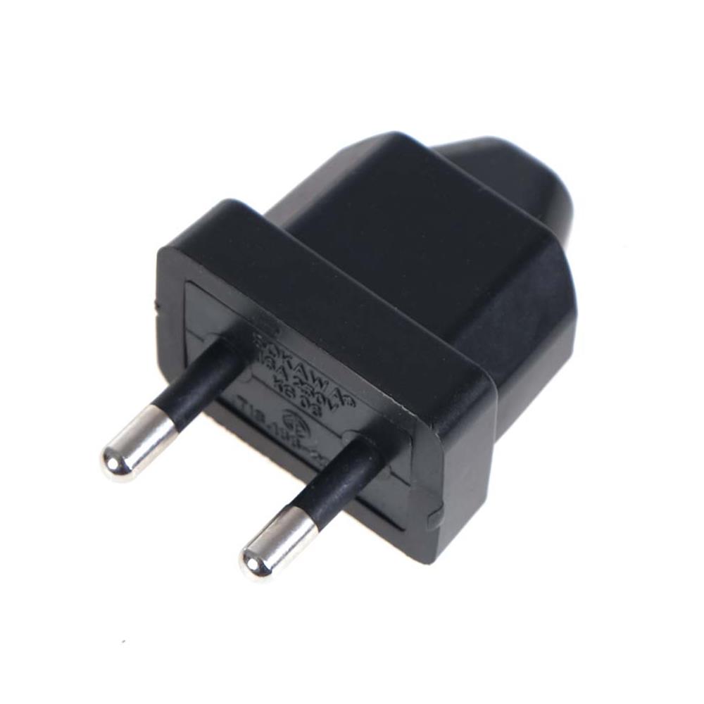 ปลั๊กตัวผู้ 2 ขากลม SOKAWA S-311 สีดำ