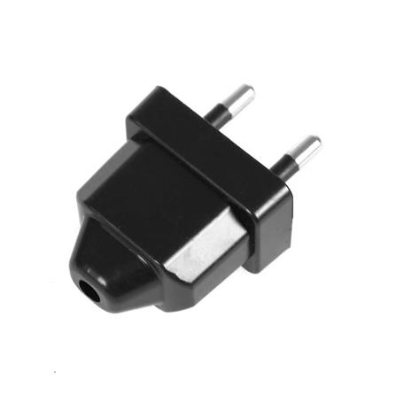 ปลั๊กตัวผู้ 2 ขากลม SOKAWA S-311 สีดำ_2