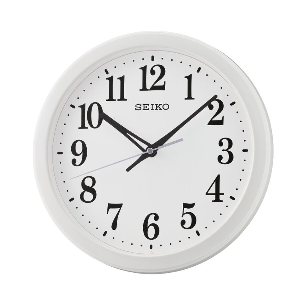 นาฬิกาแขวน SEIKO CLOCKS QHA012W 11.02 นิ้ว สีขาว