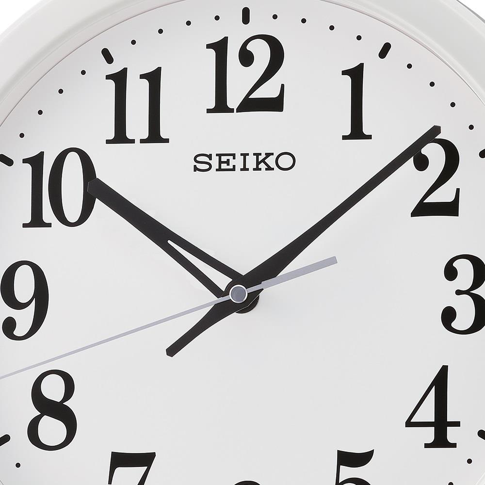 นาฬิกาแขวน SEIKO CLOCKS QHA012W 11.02 นิ้ว สีขาว