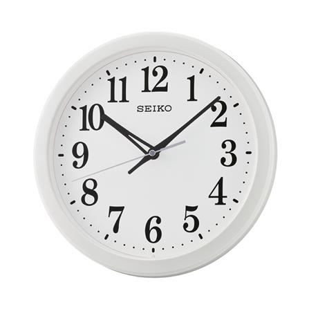 นาฬิกาแขวน SEIKO CLOCKS QHA012W 11.02 นิ้ว สีขาว