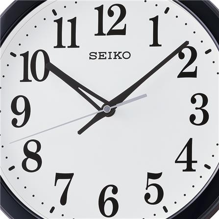 นาฬิกาแขวน SEIKO CLOCKS QHA012K 11.02 นิ้ว สีดำ_1