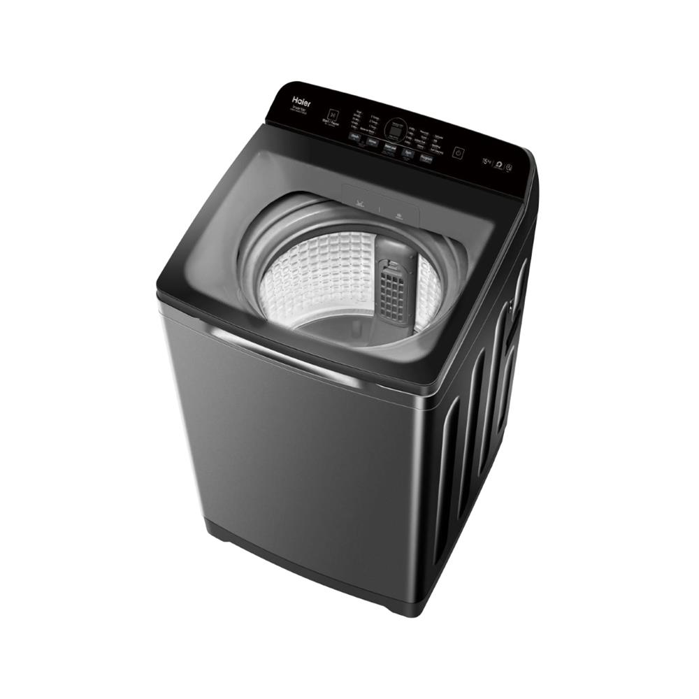 เครื่องซักผ้าฝาบน HAIER HWM150-B1678ES8 15 กก. อินเวอร์เตอร์ สีเทาเข้ม