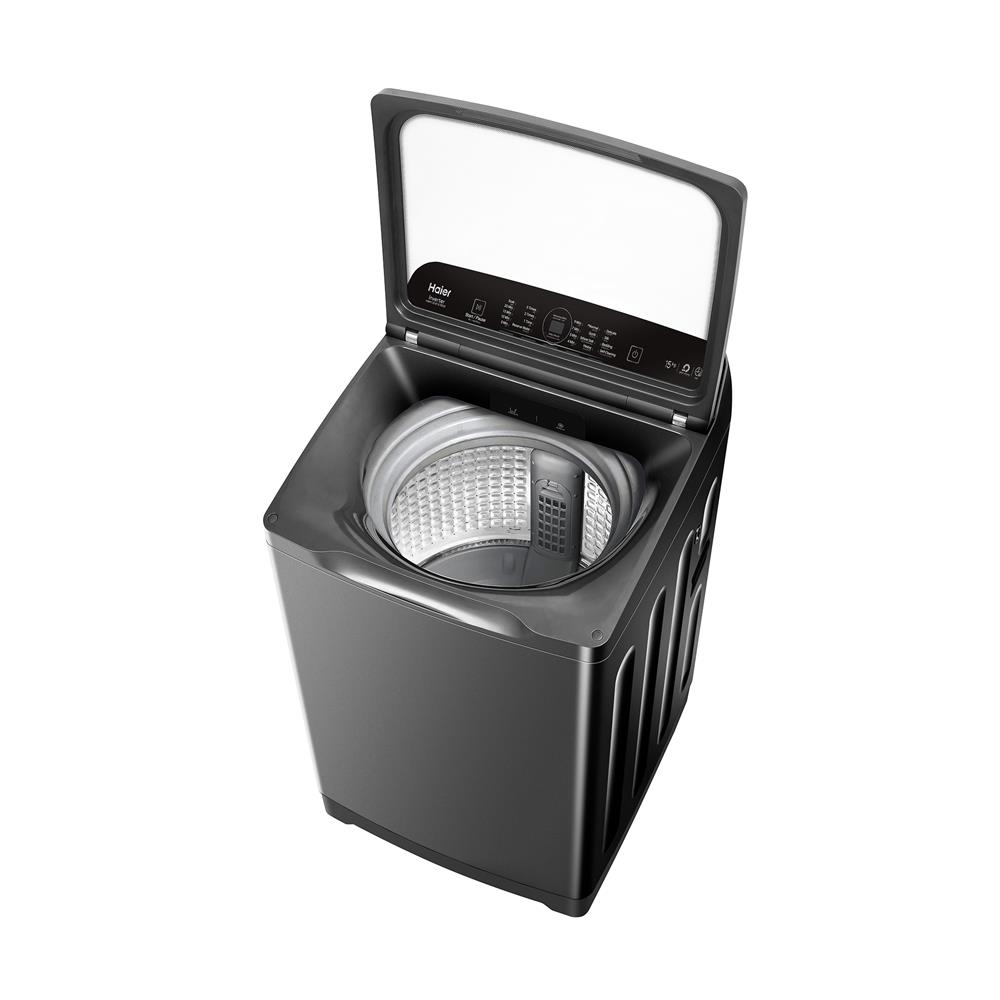 เครื่องซักผ้าฝาบน HAIER HWM150-B1678ES8 15 กก. อินเวอร์เตอร์ สีเทาเข้ม