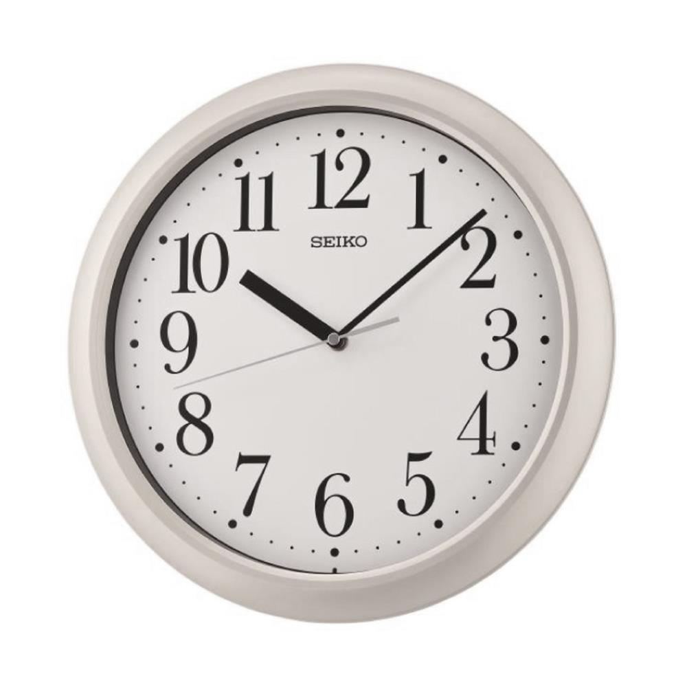 นาฬิกาแขวน SEIKO CLOCKS QXA787W 12.7 นิ้ว สีขาว