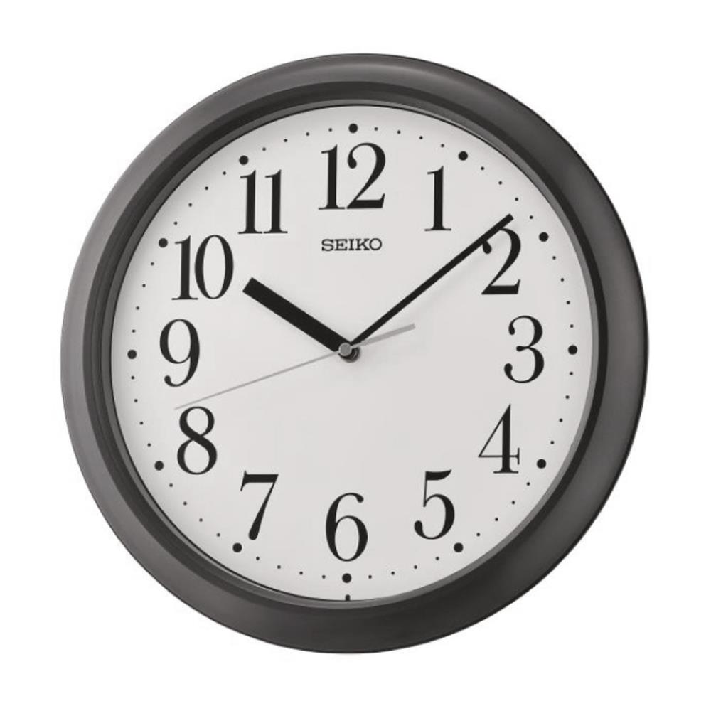 นาฬิกาแขวน SEIKO CLOCKS QXA787K 12.7 นิ้ว สีดำ