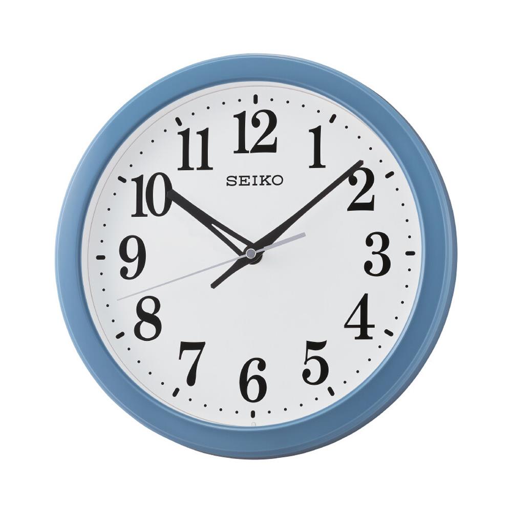 นาฬิกาแขวน SEIKO CLOCKS QHA012L 11.02 นิ้ว สีฟ้า