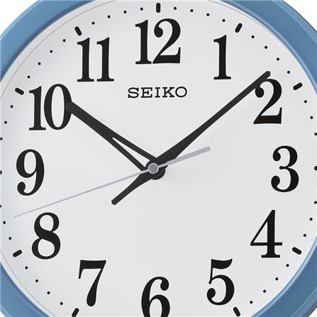 นาฬิกาแขวน SEIKO CLOCKS QHA012L 11.02 นิ้ว สีฟ้า_1