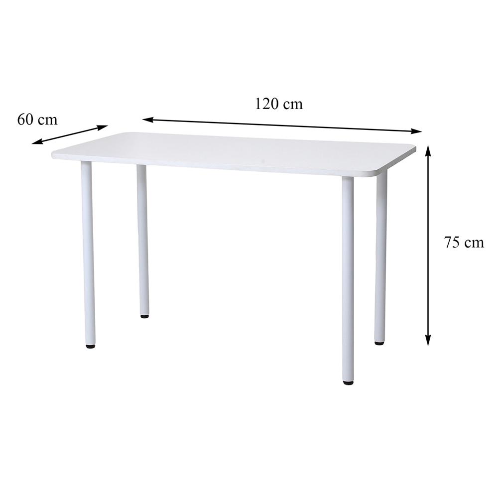 โต๊ะทำงาน FURDINI COZMO T19 120 ซม. สีขาว