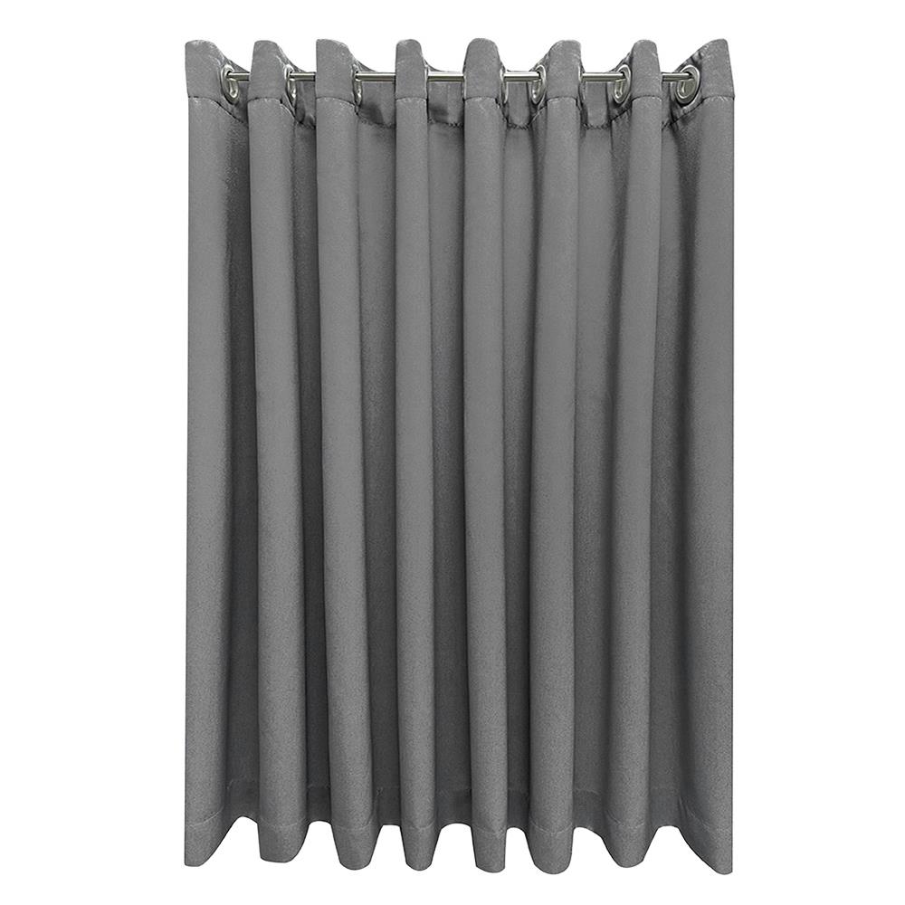 ผ้าม่าน EYELET HOME LIVING STYLE NELSON UV 270X160 ซม. สีเทาเข้ม_0