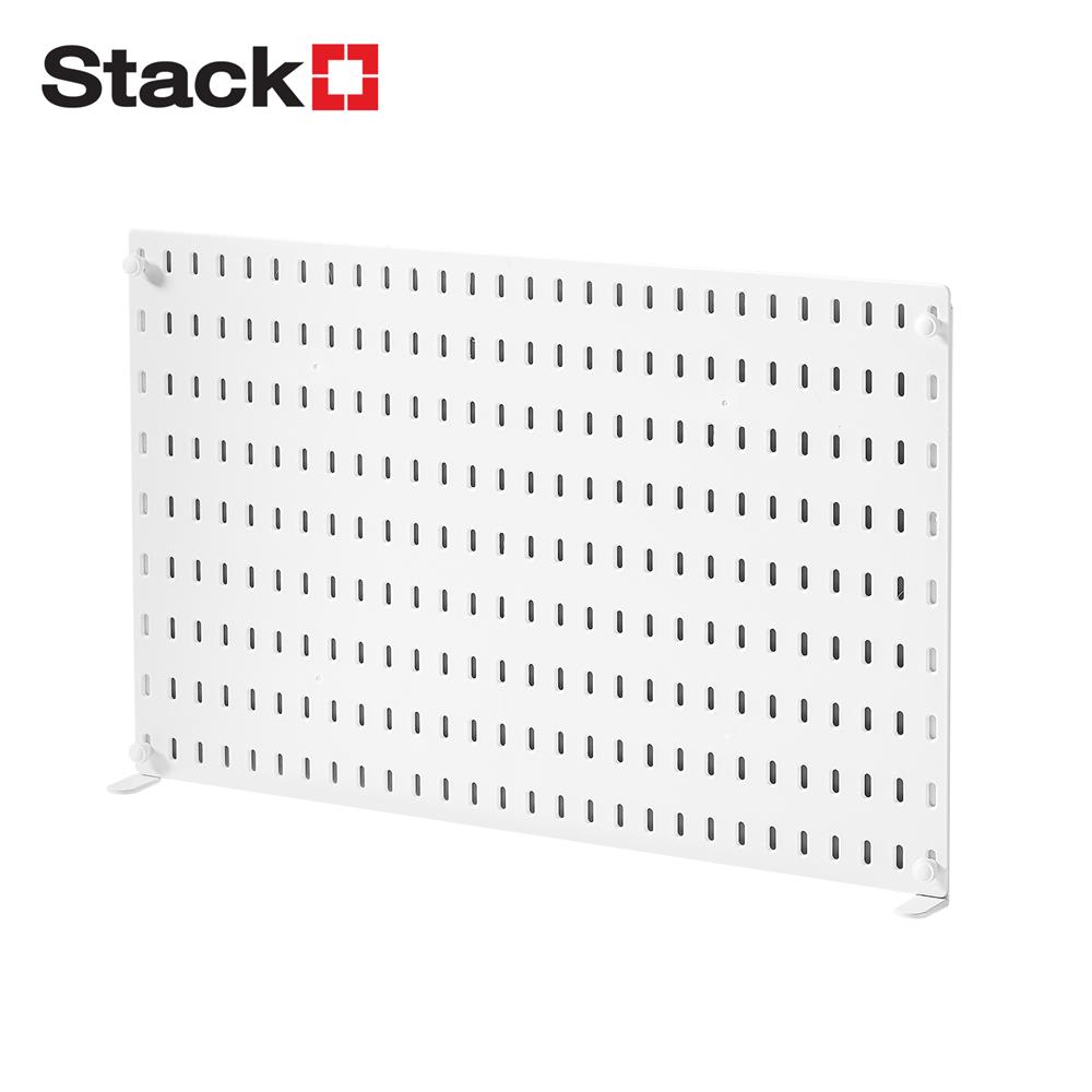 แผงพลาสติกพร้อมขายึดโต๊ะ STACKO TIDY 56x0.4x36 ซม. สีขาว_1