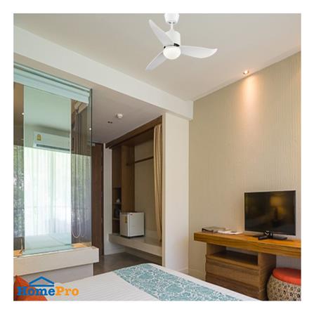 พัดลมโคมไฟ LED MR.KEN 25-01853 36 นิ้ว 18 วัตต์ DAYLIGHT/COOL WHITE/WARM WHITE สีขาว_3