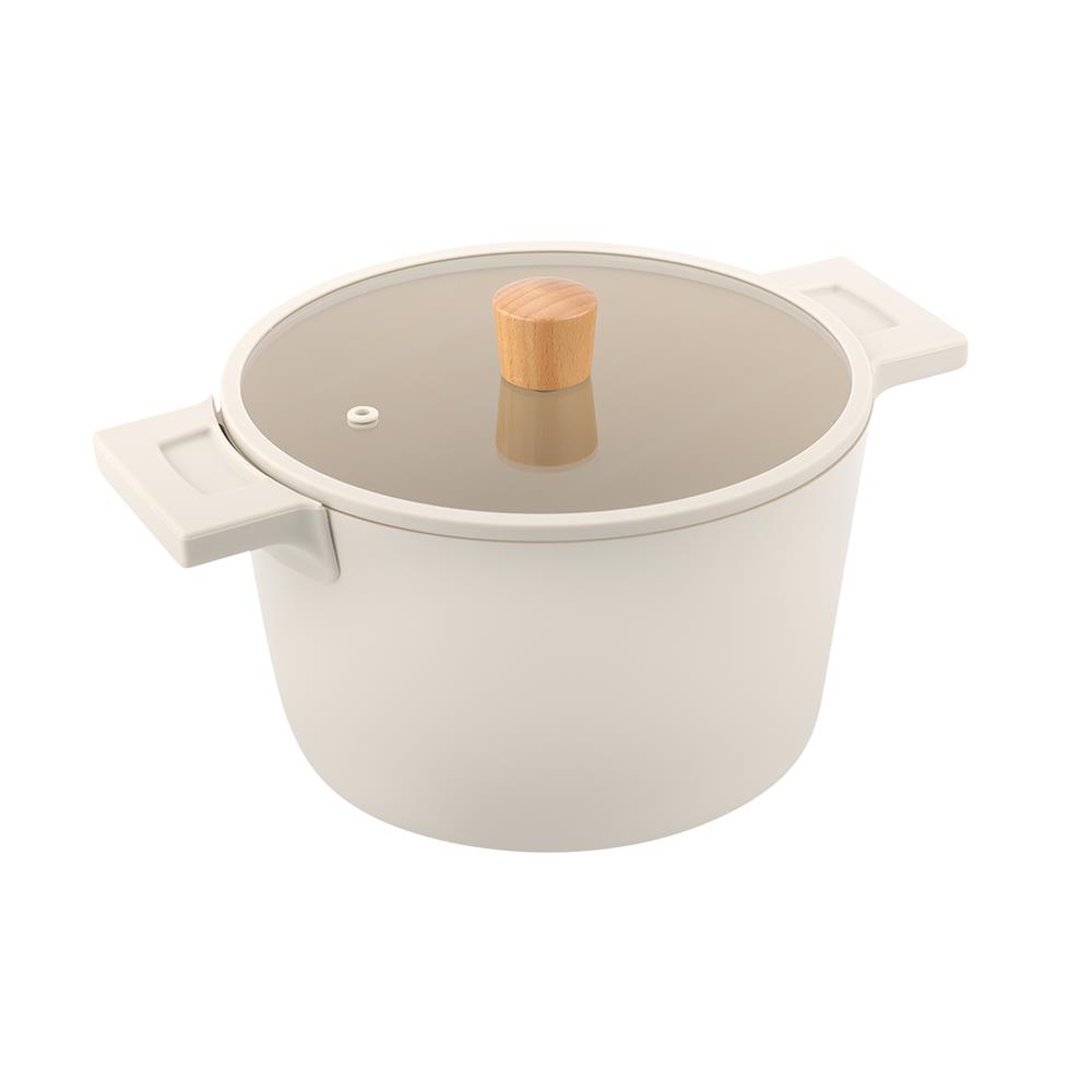 หม้อ 24 ซม. KECH GROWTH IH สีครีม