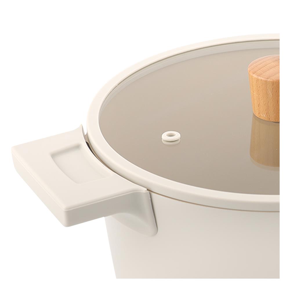 หม้อ 24 ซม. KECH GROWTH IH สีครีม