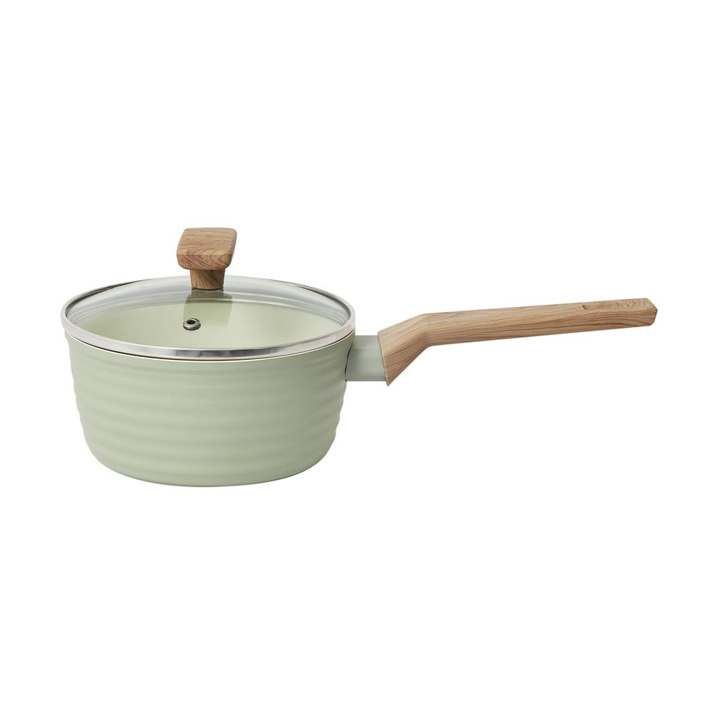 หม้อด้าม 18 ซม. KECH ELLE IH สีเขียว