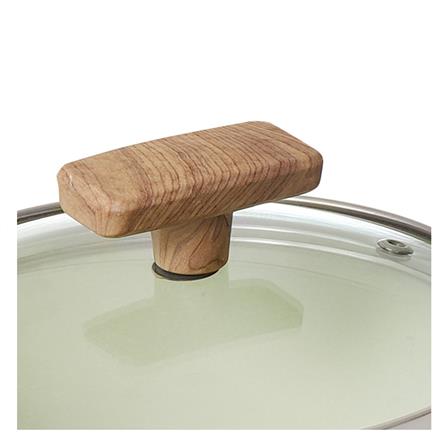 หม้อด้าม 18 ซม. KECH ELLE IH สีเขียว_2