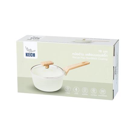 หม้อด้าม 18 ซม. KECH ELLE IH สีเขียว_3