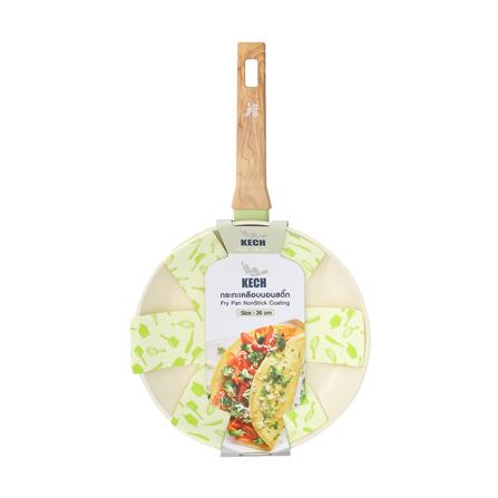 กระทะตื้น 26 ซม. KECH ELLE IH สีเขียว_4