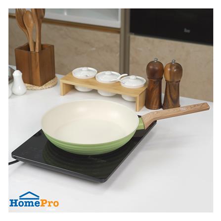 กระทะตื้น 26 ซม. KECH ELLE IH สีเขียว_5