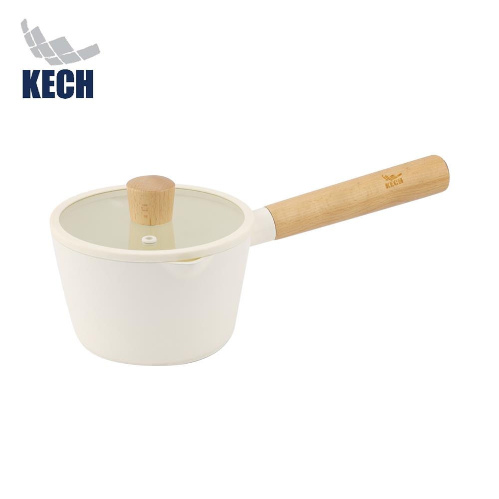 หม้อด้าม 16 ซม. KECH GROWTH IH สีครีม_0