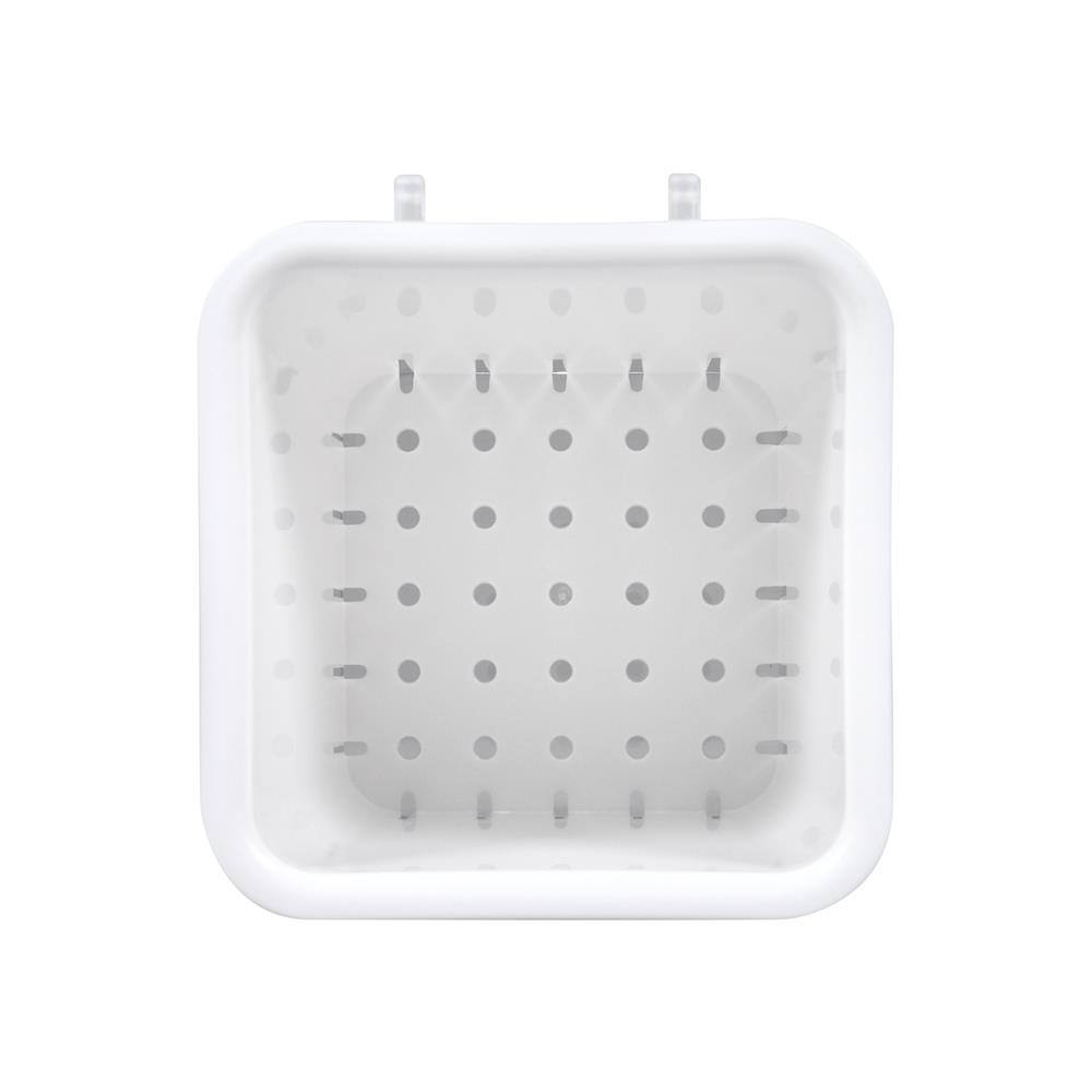 กล่องใส STACKO TIDY SIZE M 9x9x14 ซม. สีขาว