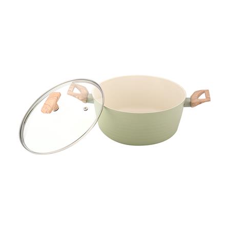 หม้อ 22 ซม. KECH ELLE IH สีเขียว_2