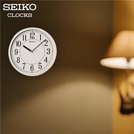 นาฬิกาแขวน SEIKO CLOCKS QXA756H 12 นิ้ว สีขาว_2