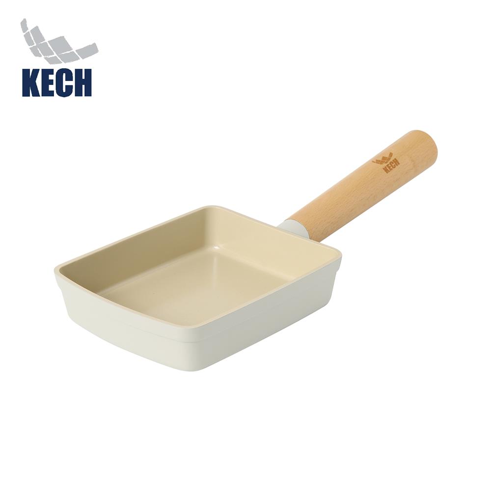 กระทะไข่ม้วน 18 ซม. KECH GROWTH IH สีครีม_1