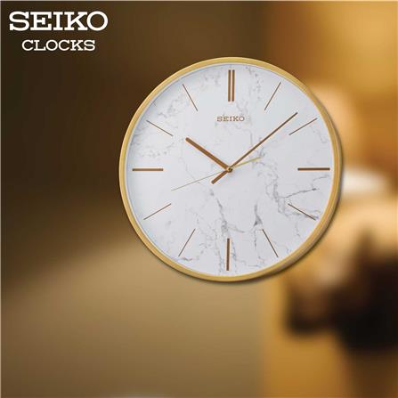 นาฬิกาแขวน SEIKO CLOCKS QXA760G 15.9 นิ้ว สีทอง_4