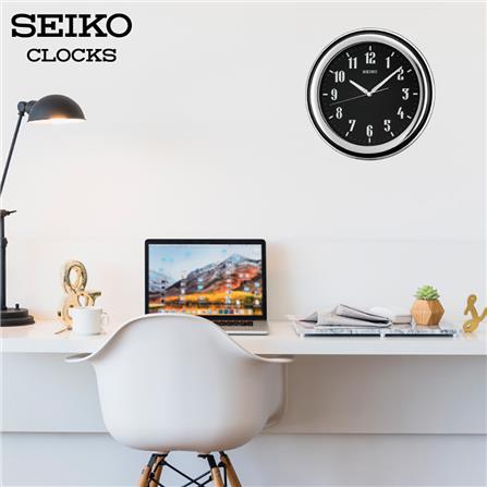 นาฬิกาแขวน SEIKO CLOCKS QXA313T 11 นิ้ว สีดำ_1
