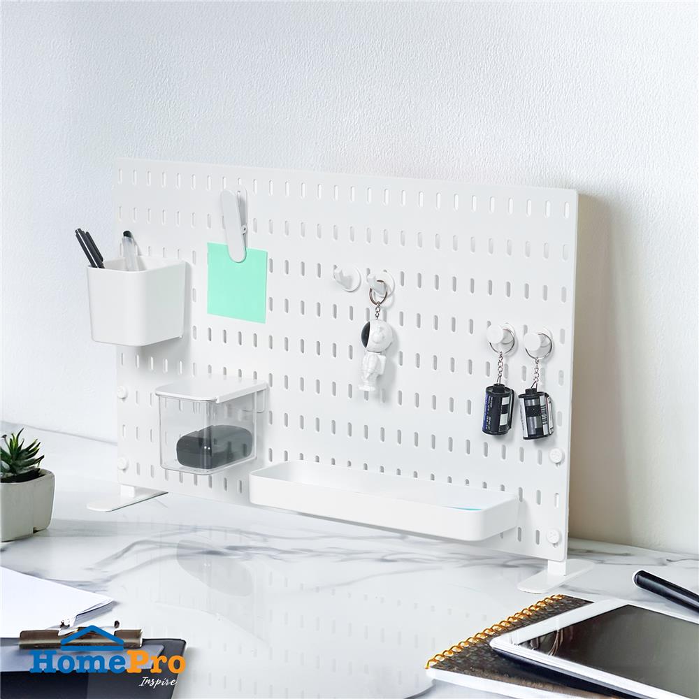 กล่องพลาสติกแขวน STACKO TIDY 7.5x8x9 ซม. สีขาว