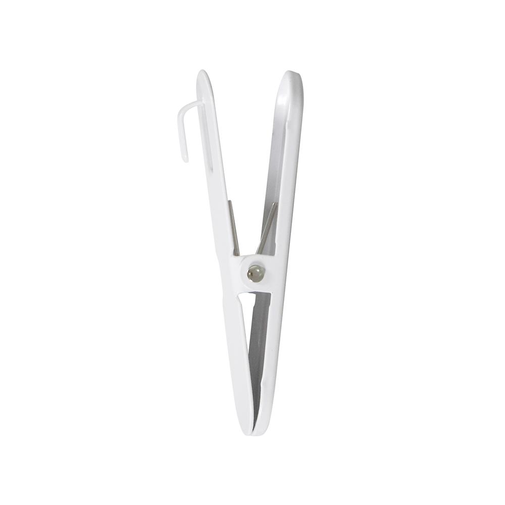 ไม้หนีบเดี่ยว 2 ชิ้น STACKO TIDY 2x2x8 ซม. สีขาว