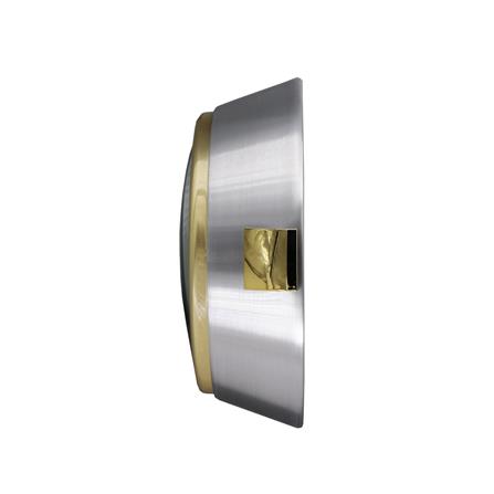 นาฬิกาแขวน SEIKO CLOCKS QXA761S 8X8.8 นิ้ว สีเงิน/ดำ_1