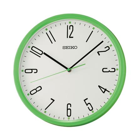 นาฬิกาแขวน SEIKO CLOCKS QHA011M 12 นิ้ว สีเขียว