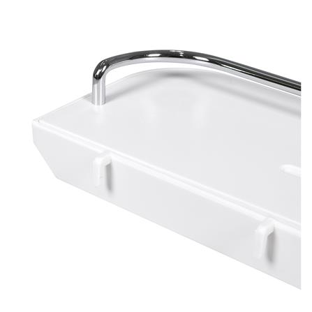 ถาดแขวนพร้อมราวกันตก STACKO TIDY SIZE M 37.5x4.6x10 ซม. สีขาว_3