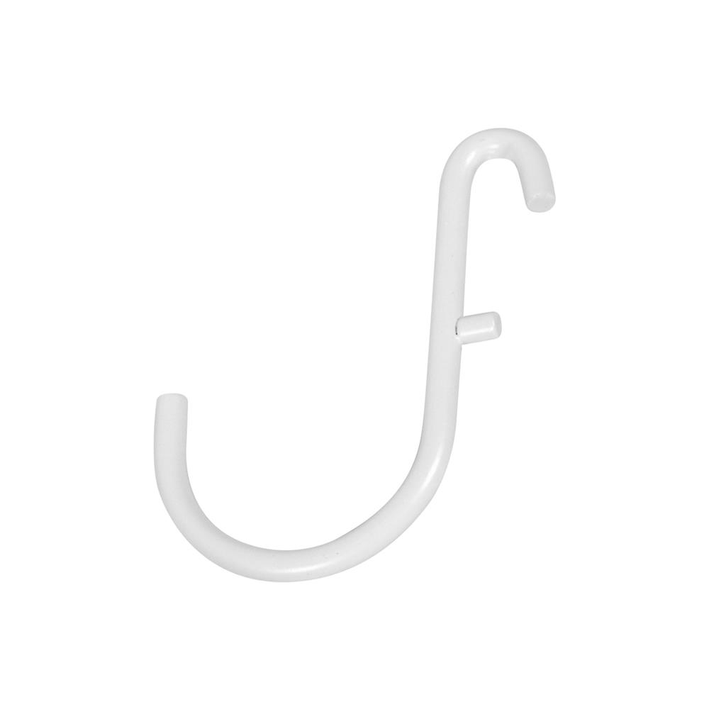 ขอแขวนเหล็กเดี่ยว 3 ชิ้น STACKO TIDY 0.5x4.5x7 ซม. สีขาว