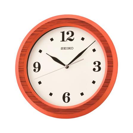 นาฬิกาแขวน SEIKO CLOCKS QXA772E 11.6 นิ้ว สีส้ม