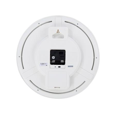 นาฬิกาแขวน SEIKO CLOCKS QHA013L 12.9 นิ้ว สีเงิน_3