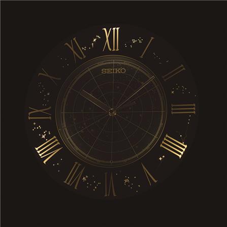 นาฬิกาแขวน SEIKO CLOCKS QHA013S 12.9 นิ้ว สีเงิน_4