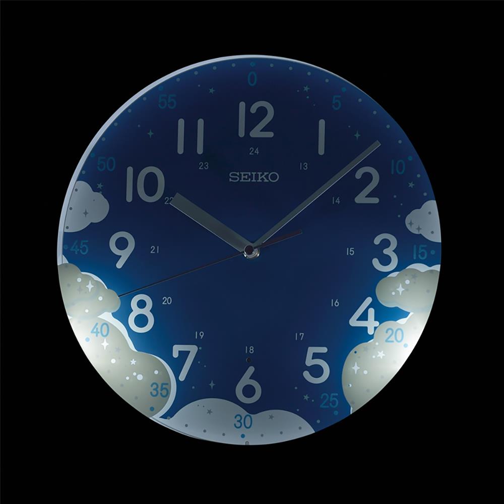 นาฬิกาแขวน SEIKO CLOCKS QHA010Z 12.9 นิ้ว สีขาว