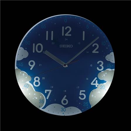 นาฬิกาแขวน SEIKO CLOCKS QHA010Z 12.9 นิ้ว สีขาว_6