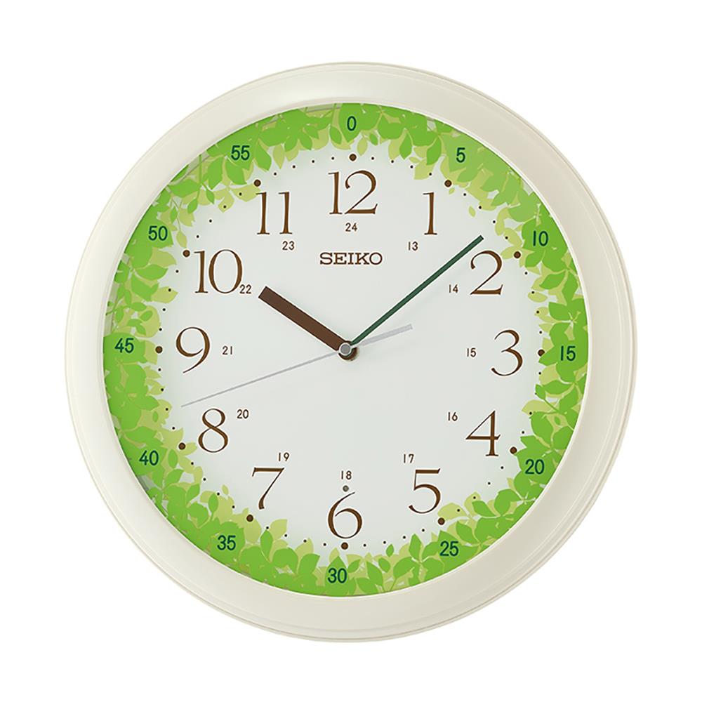 นาฬิกาแขวน SEIKO CLOCKS QHA010H 12.9 นิ้ว สีขาว