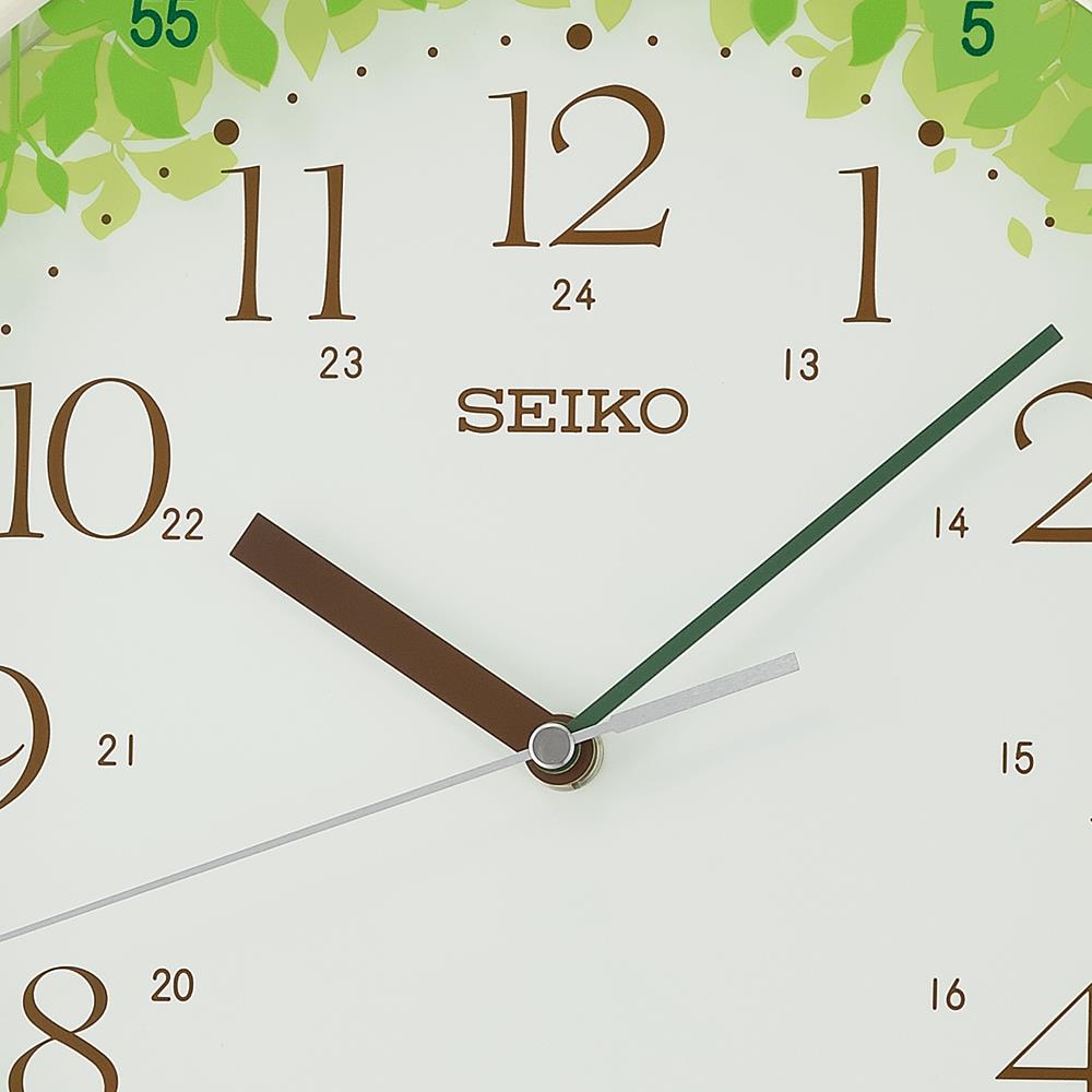 นาฬิกาแขวน SEIKO CLOCKS QHA010H 12.9 นิ้ว สีขาว