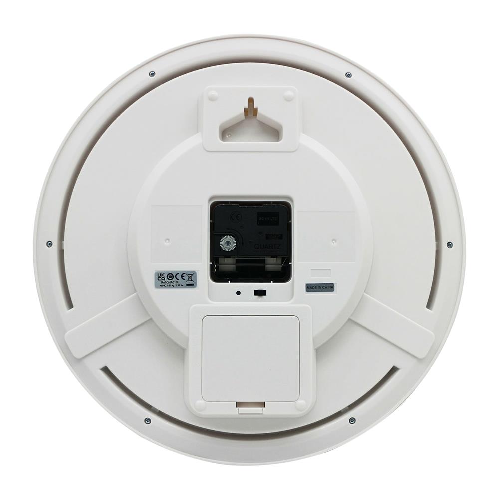 นาฬิกาแขวน SEIKO CLOCKS QHA010H 12.9 นิ้ว สีขาว