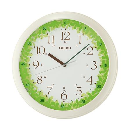 นาฬิกาแขวน SEIKO CLOCKS QHA010H 12.9 นิ้ว สีขาว