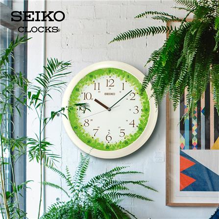 นาฬิกาแขวน SEIKO CLOCKS QHA010H 12.9 นิ้ว สีขาว_5